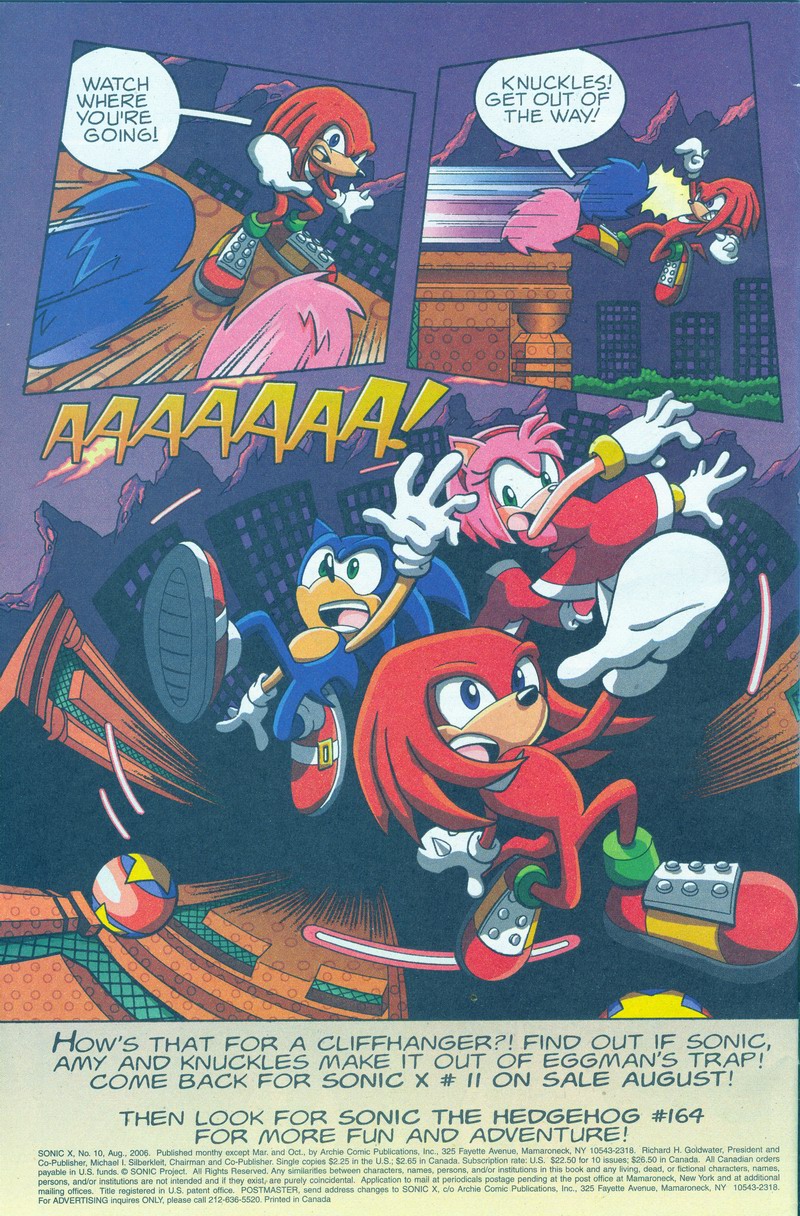 Sonic X - July 2006 Page 22